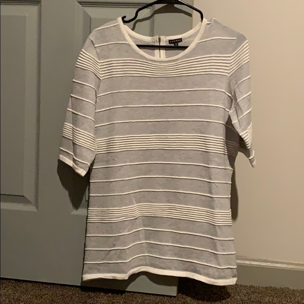 Hannah brand 3 Quarter Sleeve Blouse